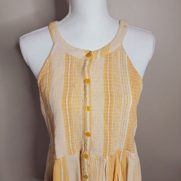 Torrid Yellow Stripe Tank Top Size 0 Large - Picture 2 of 8